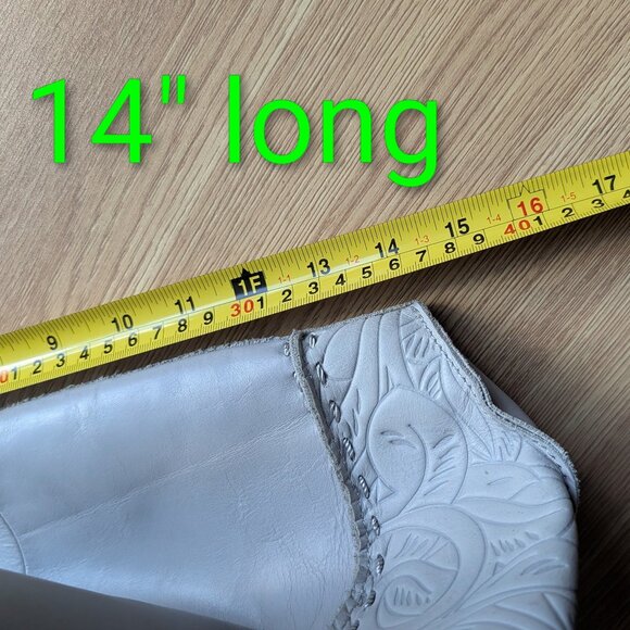 SAK LOS FELIZ SOFT SUPPLE LEATHER SLOUCHY HOBO TOTE SIZE LARGE DOVE GRAY - Picture 7 of 11